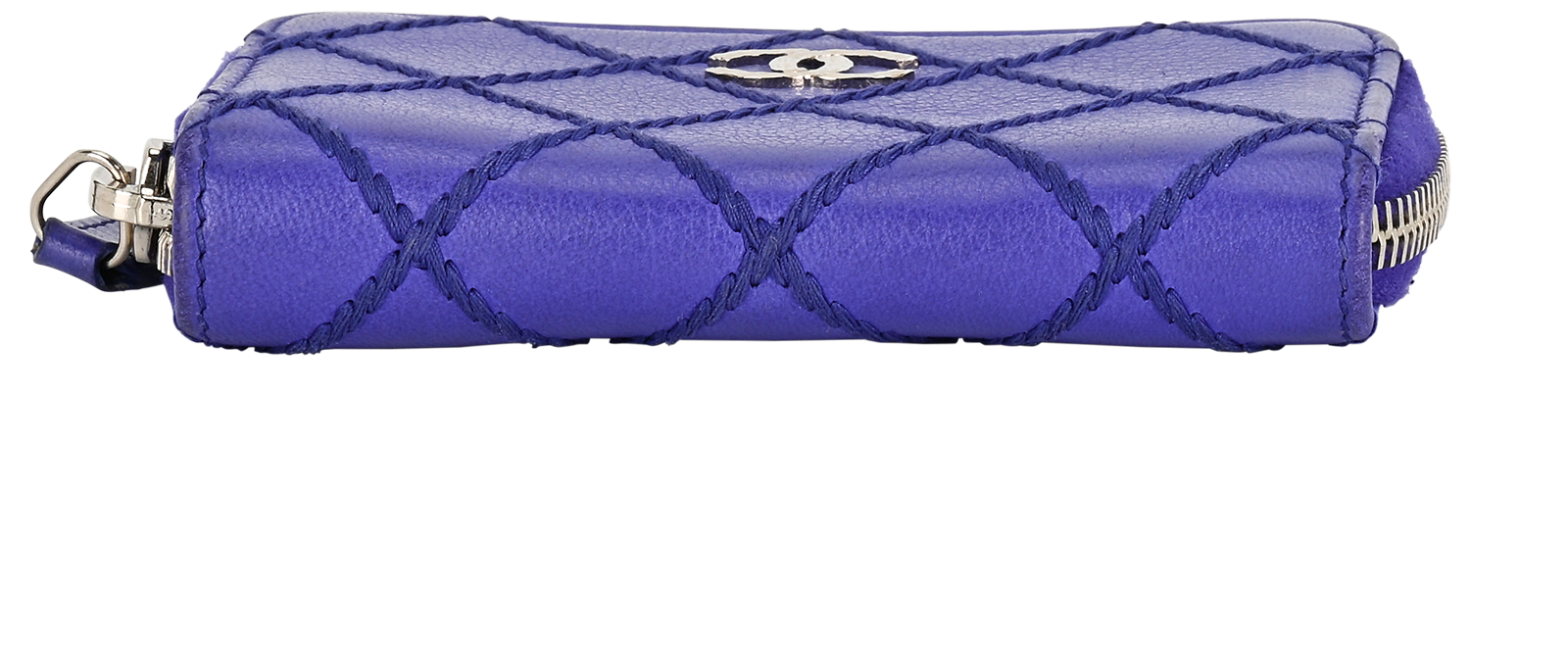 Chanel Coin Purse, &pound;350, Accessories, Blue/Purple, Leather, Top view